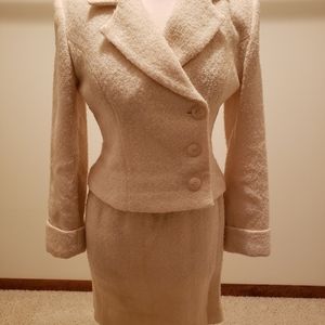 Boucle Skirt Suit Size 2P